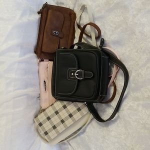 4 small crossbody purses